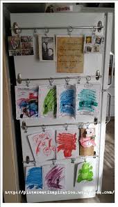 The most common friends fridge art material is wood & hardboard. Kid Art Display Pinterest Inspiration