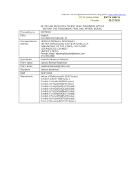 ESTTA1268713 02272023 IN THE UNITED STATES PATENT AND TRADEMARK OFFICE  BEFORE THE TRADEMARK TRIAL AND APPEAL BOARD Proceeding