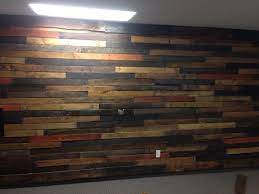 Furring Strips Were Used For Underlayment And And The Entire Pre Existing Showing Wall Painted Black To Eliminate S Living Room Wall Color Old Wall Wall Colors