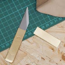 Couteau Kiridashi Couteau Lame Laiton
