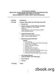 Dijangkakan pada mesyuarat agung ini dividen koperasi bagi tahun 2019 akan diumumkan iaitu sebanyak 10%. Atur Acara Agenda Mesyuarat Agung Kelab Kebajikan Sukan Free Download Pdf