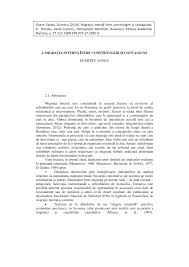 Raportul de faţă schiţează caracteristicile principale ale sistemului de colectare și gestionare a datelor despre migraţia și. Pdf MigraÈ›ia InternÄƒ Intre Constrangeri È™i Contagiune Internal Migration Between Constraints And Social Contagion 1930 1989