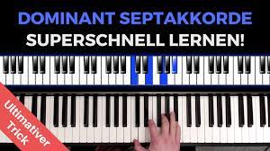 The g7 chord is critical for blues, and playing in the. Dominantseptakkorde Superschnell Auf Dem Klavier Lernen