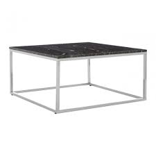 | skip to page navigation. Enrich Square Chrome Coffee Table Marble Black Clanbay