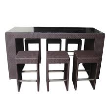 High Top Bistro Table Outdoor Margarita High Top Table Dining And Bar Set Dining Sets High Top Bar Table Bar Table Bar Top Tables