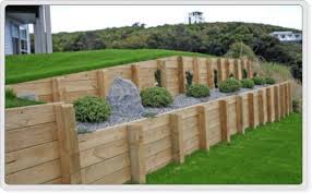 Timber Retaining Wall Construction Company Auckland Landscaping Retaining Walls Wooden Retaining Wall Garden Retaining Wall