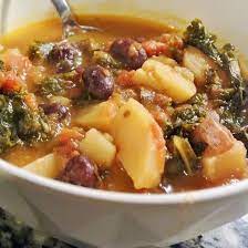 Slow Cooker Kale And Chorizo Soup Magic Skillet Recipe Slow Cooker Soup Portuguese Recipes Soup Recipes Slow Cooker