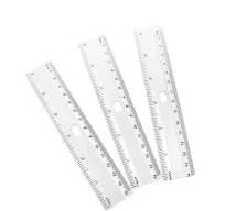 Wholesale 15cm Transparent Straight Scale Ruler with Custom ...