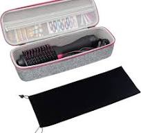 ProCase Hard Travel Case Compatible for Revlon One-Step Hair Dryer/Volumizer/Styler, EVA Carrying Case with Velvet Bag Cover for Hot Tools, OMOteam, ...