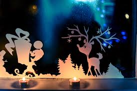 Download winter wonderland stock vectors. Christmas Window Silhouettes Adventure In A Box