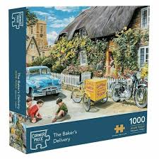 Jigsaw store is home to one of the best selections of jigsaw puzzles online. Corner Piece Puzzles Baker S Delivery 1000 Piece Jigsaw Puzzle For Sale Online Ebay