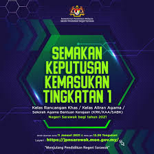 Menerima bantuan modal bagi menampung keperluan pembangunan fizikal sekolah. Semakan Keputusan Jabatan Pendidikan Negeri Sarawak Facebook