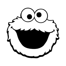 10 best cookie monster face template printable printablee com