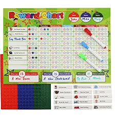 magnetic reward chart set includes 20 magnetic chores 240