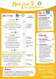 2eme Semaine De Menus Simpl Express Kanisette Menu Pour Maigrir Idee Menu Regime Menu Minceur Semaine