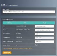 Operator satuan pendidikan mendistribusikan akun pembelajaran tersebut kepada setiap pengguna akun pembelajaran. Verval Pd New 2020 Untuk Perbaikan Data Siswa Tasadmin