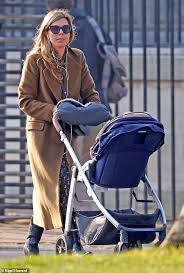 British prime minister boris johnson and his fiancé carrie symonds have had a baby boy, it was the prime minister and ms symonds are thrilled to announce the birth of a healthy baby boy at a. Casual Carrie Symonds Takes His Son Wilfred For A Walk London News Time