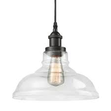 Industrial Glass Kitchen Island Bronze Pendant Light Nostalgicbulbs Com