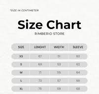 Free and customizable size chart templates