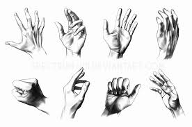 A Study In Hands By Spectrum Vii On Deviantart Drawings Hand Art Literature Art