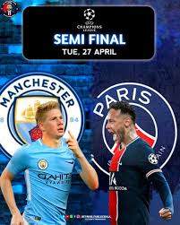 They're on a different level than psg. Neymar Fans Kerala On Twitter Paris Sg Will Face Manchester City In The Semi Finals Of Championsleague Psg ð˜… Mancity Tue 27 April ðˆ Leg Tue 4 May
