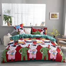 20 best multi colored spring bedding sets. Red Green Pink Color Bedclothes Bedding Bed Linen Duvet Cover Bed Sheet 4pcs Bedding Set King Queen Size Bed Set For Kids Adult Buy At The Price Of 57 00 In Aliexpress Com