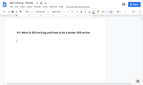 While apa format does not have specific rules for writing an outline, there are a few guidelines that some instructors require outlines to use decimal format. What Is Seo Writing How To Be A Better Seo Writer