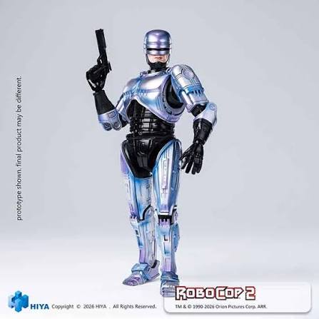 Robocop 2 Exquisite Super Action Figure 1/12 Robocop 17 cm
