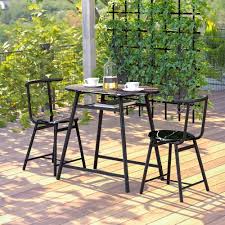 Maybe you would like to learn more about one of these? 3 Piece Dining Set Small Dining Table And 2 Chairs Kitchen Breakfast Dining Table Set With Metal Frame And Wine Rack Black Walmart Com Walmart Com