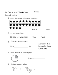As soon as kids start combining tens and ones as its relevance in math and advanced math concepts, this tens and ones grade 1 activity. Free Math Worksheets For Grade 1 Math Worksheets 1st Grade Math Worksheets 1st Grade Math