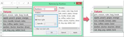 You're having some names like the following image. How To Remove Last Ending Comma From Cell In Excel