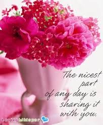 May a rainbow run beside you in a sky that's always blue. Cute Love Quotes With Flowers Quotesgram