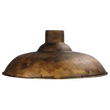 Sale price $14.95 was $19.95. Zander Lighting Brown Slater Metal Ceiling Light Shades Temple Webster