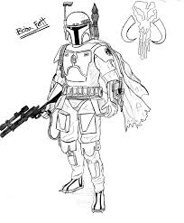 My local paint store will transfer latex house paint into a spray can. Star Wars Boba Fett Coloring Pages Coloring Home