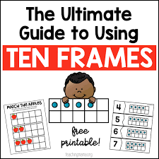 The first thing on this printable is counting practice. The Ultimate Guide To Using Ten Frames Teaching Mama