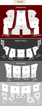 Cibc Theater Map Bank Of America Theatre Chicago Seating