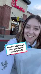 What would you do with 50 Chick Fil A sandwiches?? We partnered with  @Chick-fil-A 52nd & Wadsworth to give out sandwiches to those sleeping