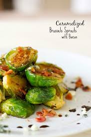 Bj S Brussel Sprouts Recipe One Pan Easy Caramelized Brussels Sprouts With Bacon Recipe A Delicious Side Dish In Minutes Recipes Veggie Dishes Bacon Recipes