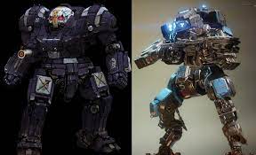 Titan falls Monarch or Battletechs atlas? Atlas likely has more firepower  but is slower, Monarch is quick and agile : r/titanfall