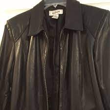 Alfani Leather Jacket Size M Leather Jacket Jackets Leather Jacket Black