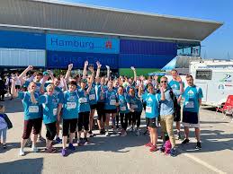 Sonniger Jedermann Lauf Hafencity Zeitung