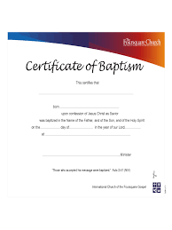 Free certificate of baptism printable. Baptism Certificate 4 Free Templates In Pdf Word Excel Download