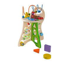 everearth safari activity center 99 99 jouets en bois table d activite jouet