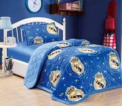 سعر ومواصفات طقم لحاف فرو 3 قطع مفرش سرير أطفال شتوي ريال مدريد من Souq فى السعودية ياقوطة