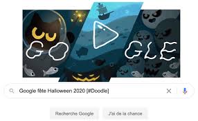 Doubting, dreaming dreams no mortal ever dared to dream before. Google Fete Halloween 2020 Doodle Unsimpleclic