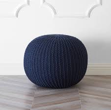 Check spelling or type a new query. Urban Shop Round Knit Pouf Black Walmart Com Walmart Com
