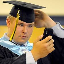 Class of '12 immersed in gadgets