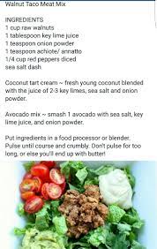 #1 effective detox bath with dr. Walnut Taco Meat Raw Vegan Recipes Alkaline Diet Recipes Dr Sebi Alkaline Food