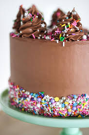 How To Add Sprinkles To The Side Of Your Cake Cake By Courtney Creative Cake Decorating Cake Decorating Designs Easy Cake Decorating