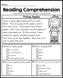 3rd grade reading comprehension worksheets multiple choice pdf. Marvelous 1st Grade Reading Comprehension Questions Samsfriedchickenanddonuts